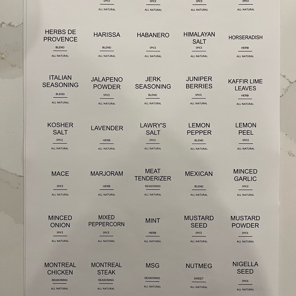 Labels - Picture 5 of 10